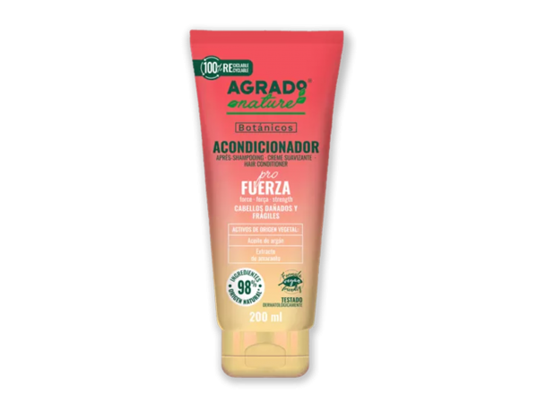 Балсам за слаба и склонна към накъсване коса Pro-Strength Nature 200 мл – Agrado Балсам за слаба и склонна към накъсване коса Pro-Strength Nature 200 мл – Agrado