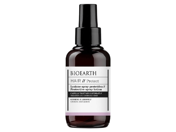Защитен фиксиращ спрей за коса, за оформяне на прическа - Bioearth Защитен фиксиращ спрей за коса, за оформяне на прическа - Bioearth