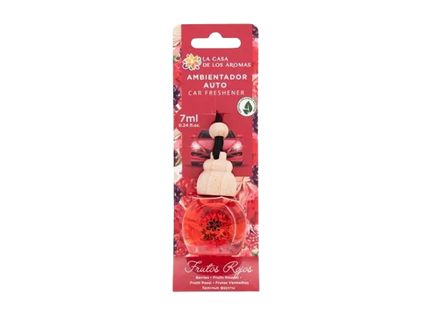 Ароматизатор за автомобил Червени плодове Aromas Red Fruits 6 мл. - La Casa de los Aromas Ароматизатор за автомобил Червени плодове Aromas Red Fruits 6 мл. - La Casa de los Aromas
