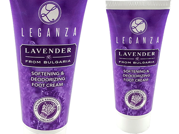 Kрем за крака с лавандулово масло oмекотяващ и дезодориращ Leganza Lavender - Rosa Impex Kрем за крака с лавандулово масло oмекотяващ и дезодориращ Leganza Lavender - Rosa Impex
