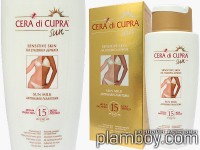 Слънцезащитно мляко за тяло за чувствителна кожа SPF 15 Cera di Cupra - Ciccarelli