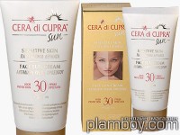 Слънцезащитен крем за лице за чувствителна кожа SPF 30 Cera di Cupra - Ciccarelli 