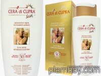 Слънцезащитно мляко за тяло за чувствителна кожа SPF 50 Cera di Cupra - Ciccarelli